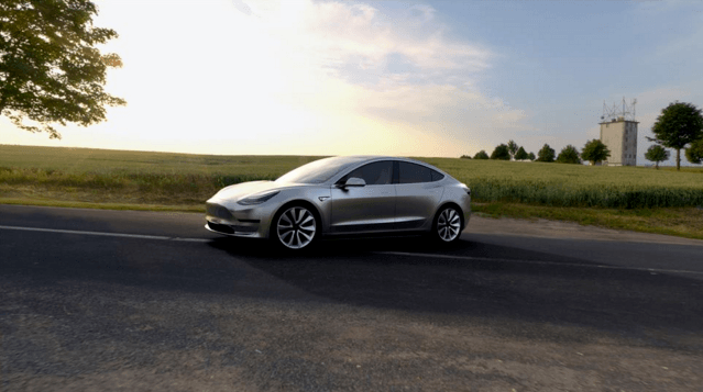 Model 3 from Tesla